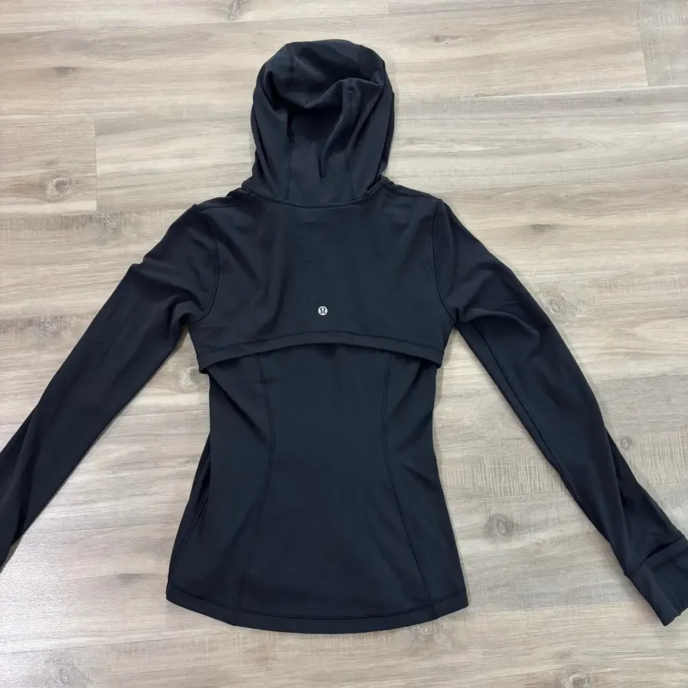Lululemon Hooded Define Jacket Nulu Women Size 6 Black